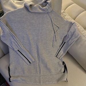 Cynthia Rowley Gray Cowl Neck Sweater